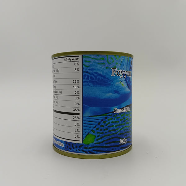 Foyyon Canned fish 300g Canned Fish, High Protein, Zero Carbs, Easy-Open Lid