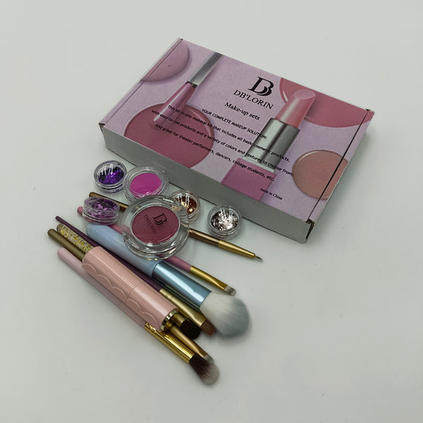 DB’LORIN Make-up sets Professional Makeup Kit Set with Brushes, Glitter Eyeshadow, Cosmetic Tools