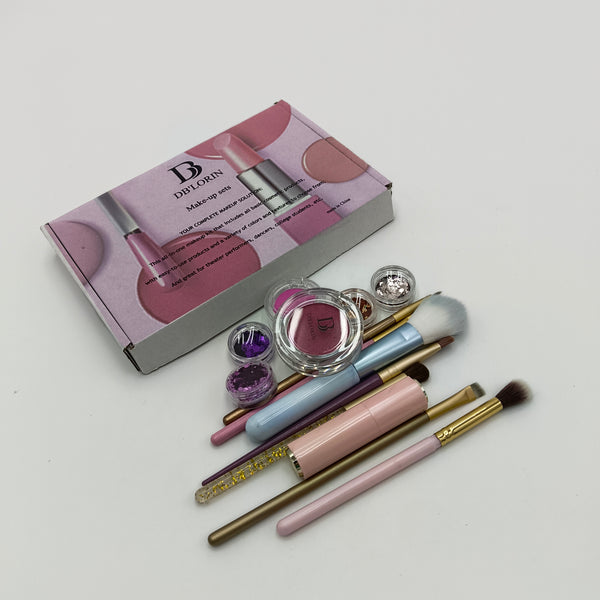 DB’LORIN Make-up sets Professional Makeup Kit Set with Brushes, Glitter Eyeshadow, Cosmetic Tools