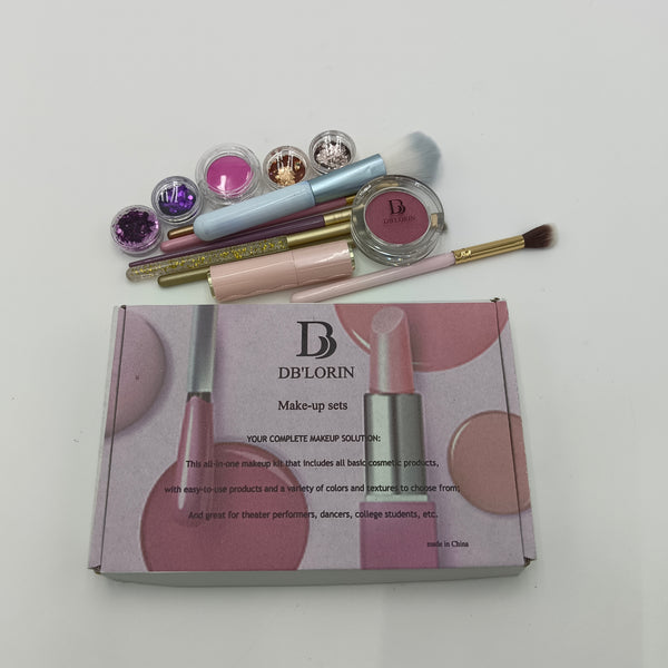 DB’LORIN Make-up sets Professional Makeup Kit Set with Brushes, Glitter Eyeshadow, Cosmetic Tools