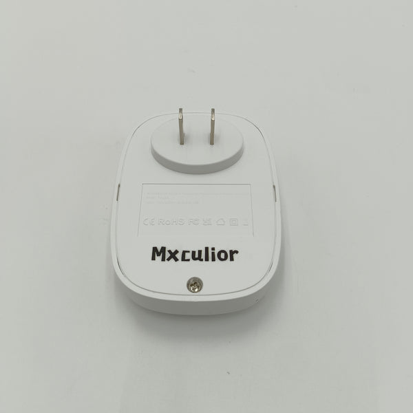 Mxculior Ultrasonic pest repellers Household plug-in - safe and silent - White mini ultrasonic mosquito repellent