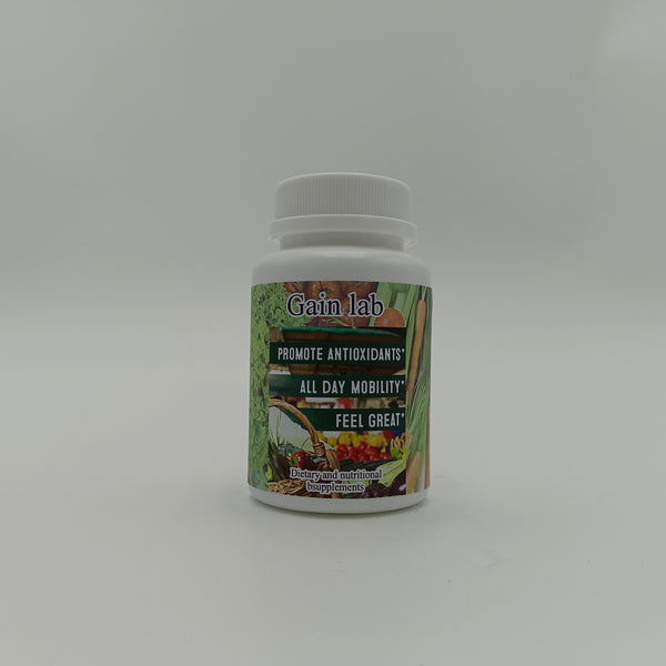 Gain lab Dietary and nutritional supplements Natural ingredient dietary supplement, 60 capsules per pack