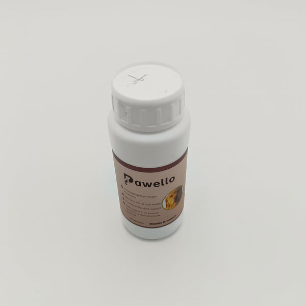 Pawello Vitamins for animals 60 capsules Animal multivitamin capsules for all dogs and cats