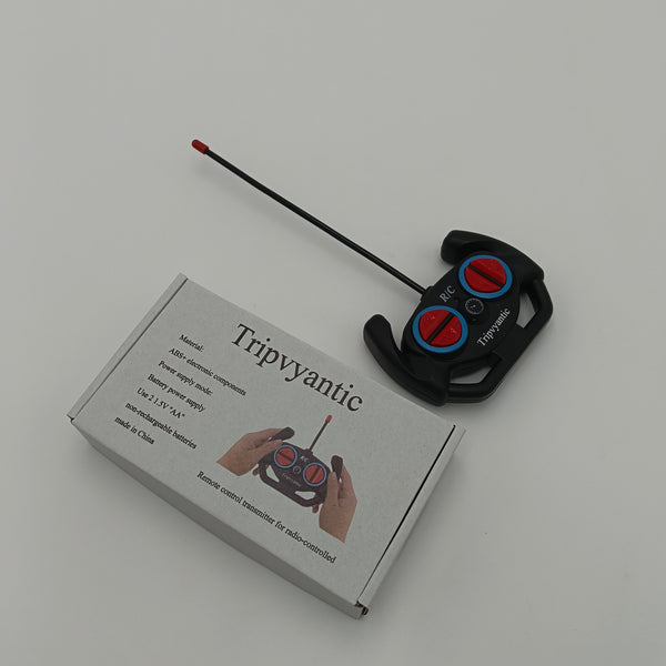 Tripvyantic Remote control transmitter for radio-controlled RC Remote Control Transmitter, Battery Powered, Black