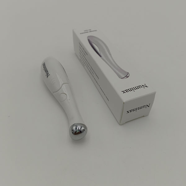 Numinax Massage apparatus for eyes White Eye Massager, High-Frequency Micro-Vibration, ABS Material
