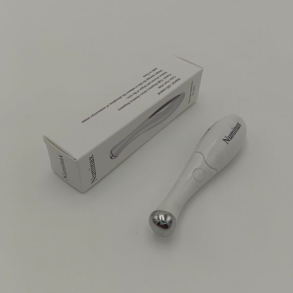 Numinax Massage apparatus for eyes White Eye Massager, High-Frequency Micro-Vibration, ABS Material