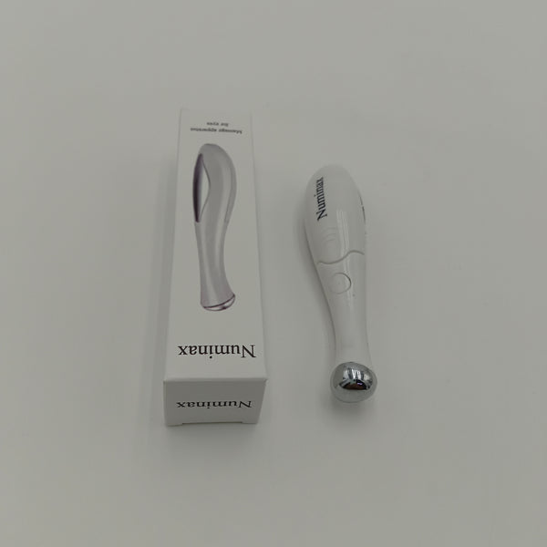 Numinax Massage apparatus for eyes White Eye Massager, High-Frequency Micro-Vibration, ABS Material