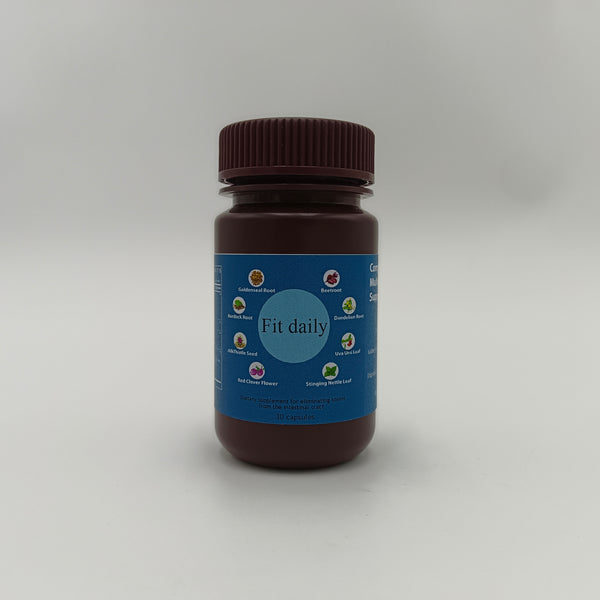 Fit daily Dietary supplement for eliminating toxins from the intestinal tract Natural herbal formula, 30 capsules