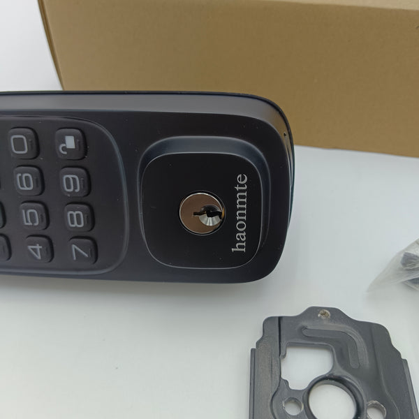 haonmte Electronic locks Smart Electronic Lock, Fingerprint and Password Entry, Multi-Access Digital Cabinet Lock with Keypad