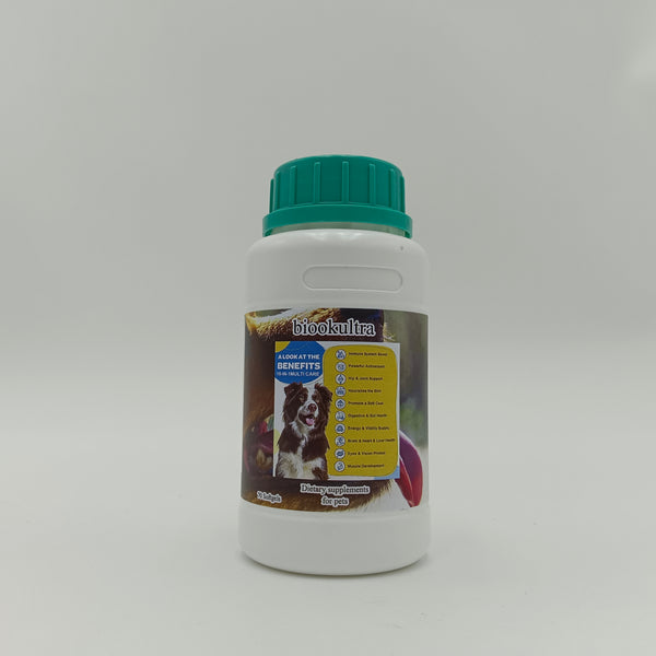 biookultra Dietary supplements for pets 10-in-1 all-purpose pet nutrition soft capsules, 70 capsules
