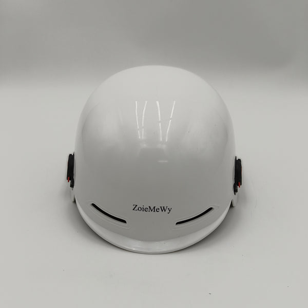 ZoieMeWy Motorcycle helmets Adult Safety Motorcycle Helmet, White, Universal Design