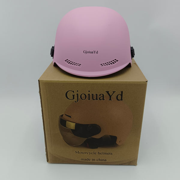 GjoiuaYd Motorcycle helmets Breathable pink motorcycle helmet, unisex safety gear