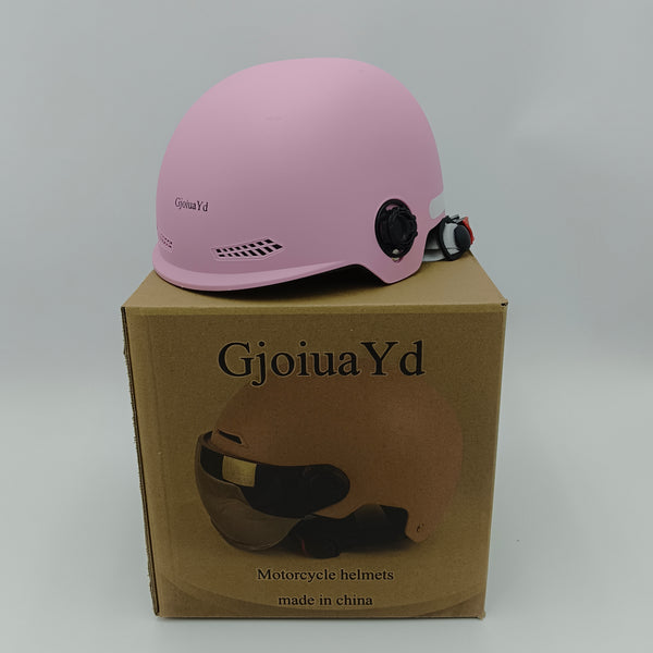GjoiuaYd Motorcycle helmets Breathable pink motorcycle helmet, unisex safety gear