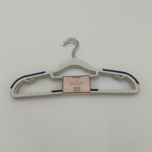 Rynthor Clothes hangers Multi-purpose plastic clothes hangers, non-slip design