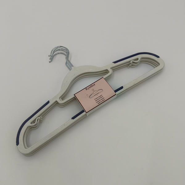 Rynthor Clothes hangers Multi-purpose plastic clothes hangers, non-slip design