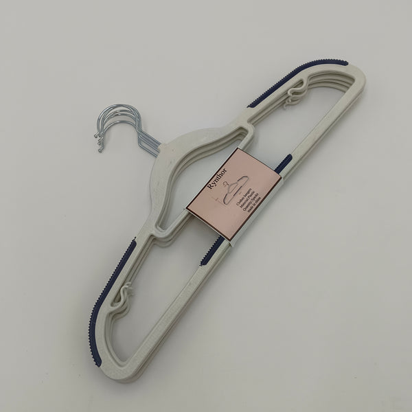 Rynthor Clothes hangers Multi-purpose plastic clothes hangers, non-slip design