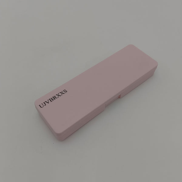 UJVBRXXS Stationery boxes Pink Plastic Stationery Box for School, Office