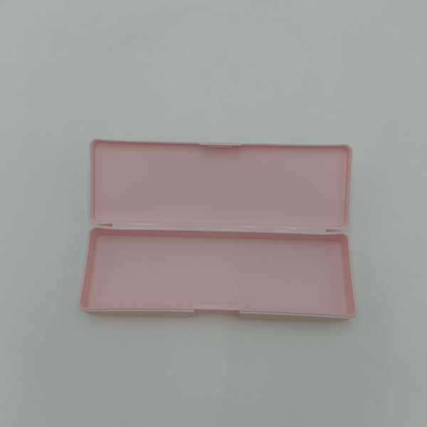 UJVBRXXS Stationery boxes Pink Plastic Stationery Box for School, Office
