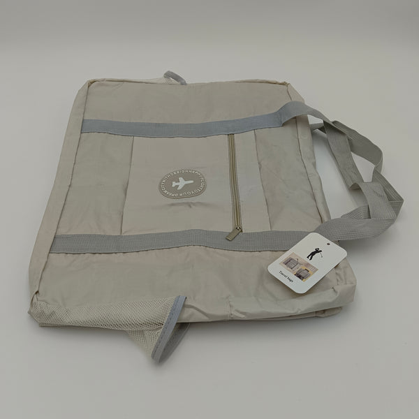 Travel bags Light Gray Polyester Travel Duffel Bag, Mesh Pockets, Carrying Handles