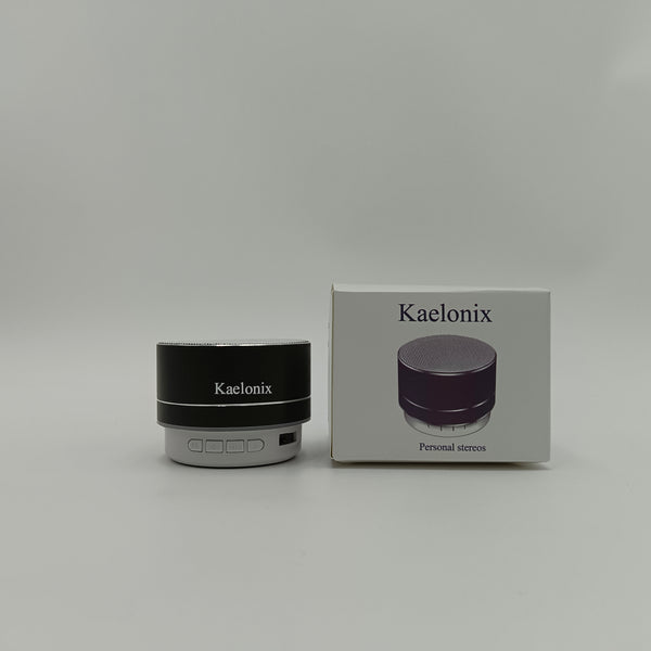 Kaelonix Personal stereos Portable Bluetooth Speaker, Metal Body, 2-3 Hour Battery Life, Black