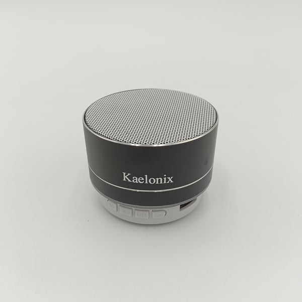 Kaelonix Personal stereos Portable Bluetooth Speaker, Metal Body, 2-3 Hour Battery Life, Black