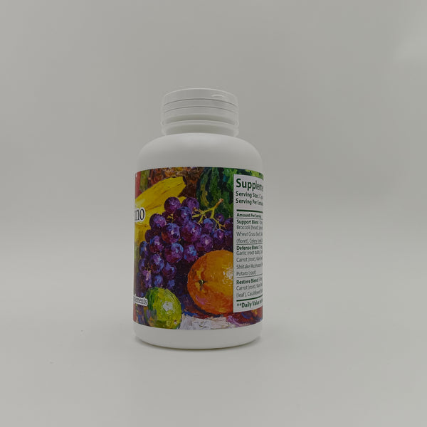 Zephrino Dietary food supplements Multi-dimensional plant dietary supplement,90 capsules, herbal formula