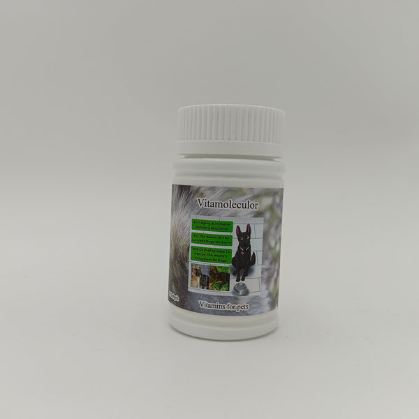 Vitamoleculor Vitamins for pets Universal vitamin soft capsules for dogs and cats, anti-aging and immune formula, 50 capsules