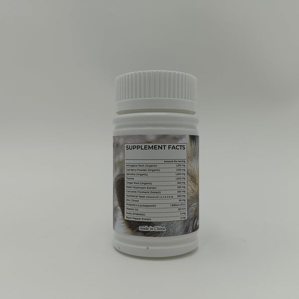 Vitamoleculor Vitamins for pets Universal vitamin soft capsules for dogs and cats, anti-aging and immune formula, 50 capsules