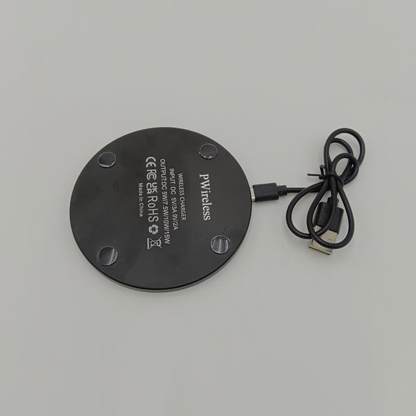 PWireless Wireless chargers Fast Wireless Charger Pad, 15W Max Output, USB Charging Cable