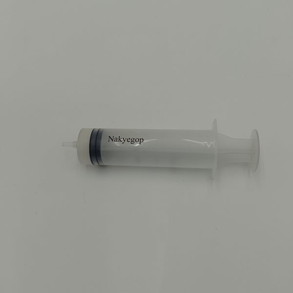 Nakyegop Shampooing syringes 60ml Capacity, Clear Plastic Syringe