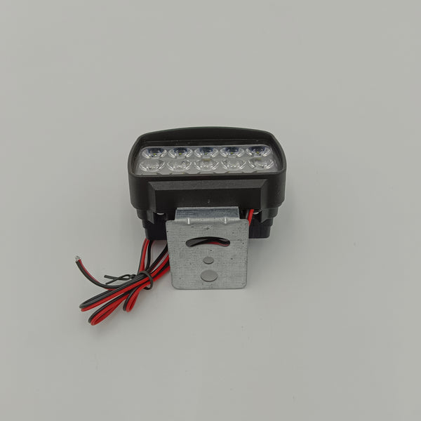JSProNeo Lights for vehicles LED Vehicle Light, 15-Bulb Array, Black Housing with Mounting Bracket