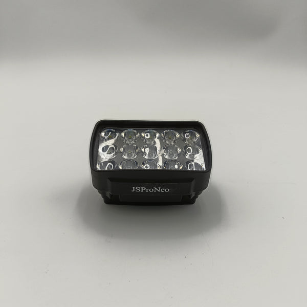 JSProNeo Lights for vehicles LED Vehicle Light, 15-Bulb Array, Black Housing with Mounting Bracket