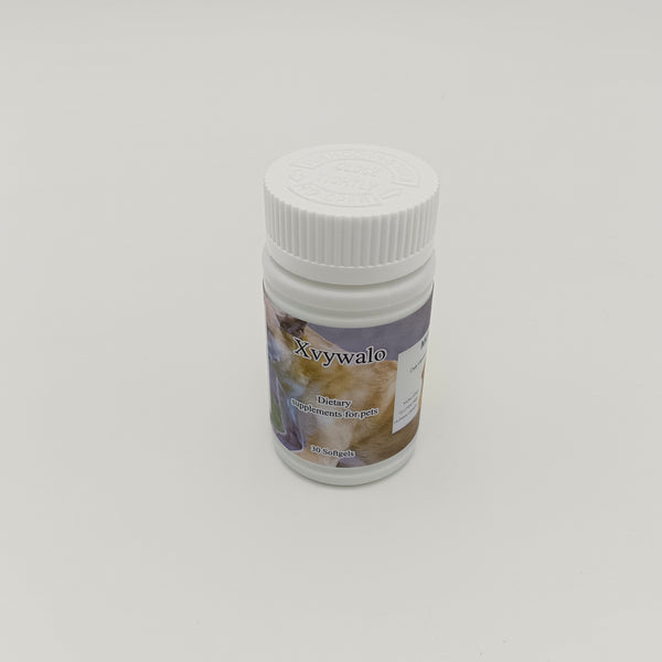 Xvywalo Dietary supplements for pets Pet Multivitamin Soft Capsules, Suitable for dogs and cats, 30 capsules