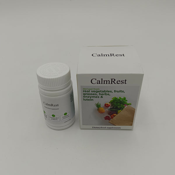 CalmRest Dietaryfood supplements Natural vegetable and fruit dietary supplement, 45 soft capsules