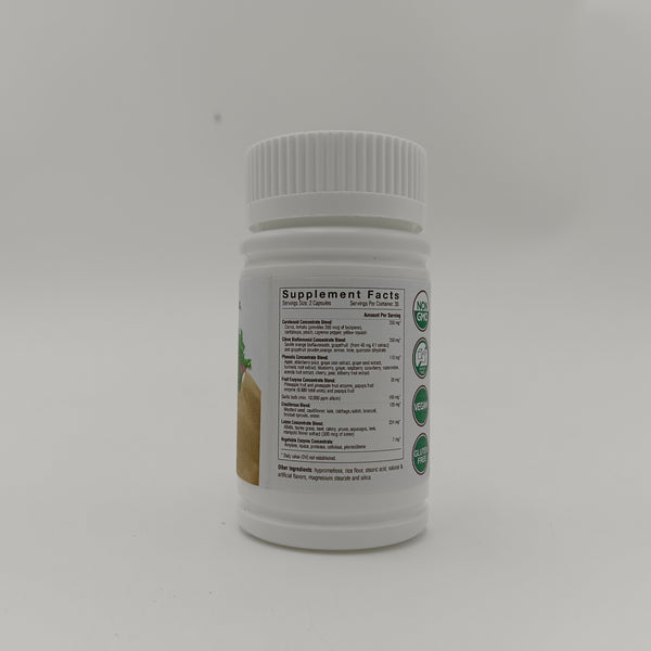 CalmRest Dietaryfood supplements Natural vegetable and fruit dietary supplement, 45 soft capsules
