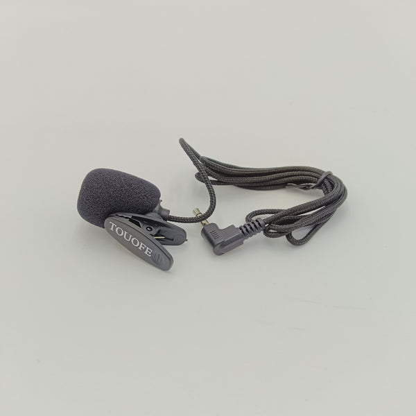 TOUOFE Microphones [for telecommunication apparatus] Small portable lapel microphone, 3.5mm interface