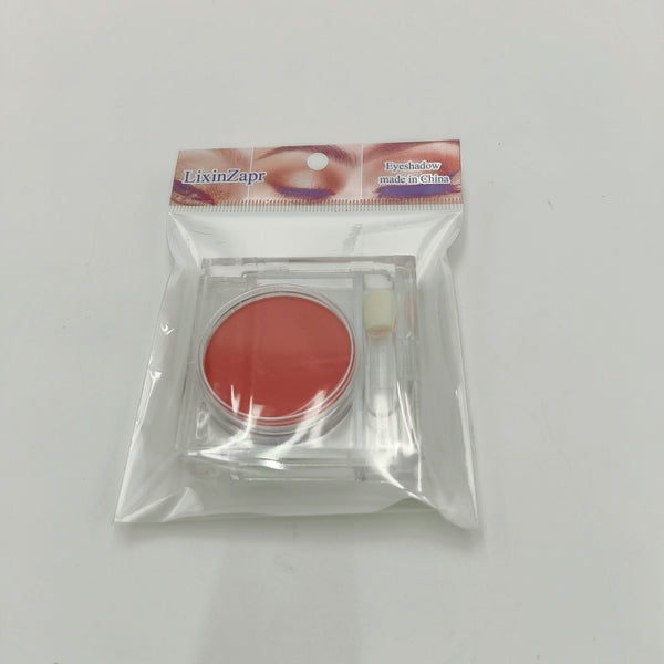 LixinZapr Eyeshadow Coral Red Eyeshadow, Single Pan with Protective Case
