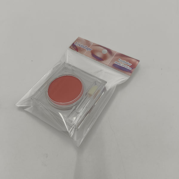 LixinZapr Eyeshadow Coral Red Eyeshadow, Single Pan with Protective Case