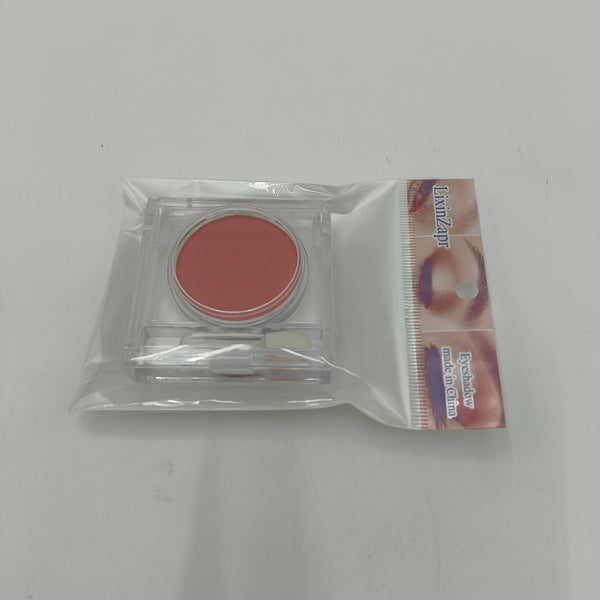 LixinZapr Eyeshadow Coral Red Eyeshadow, Single Pan with Protective Case