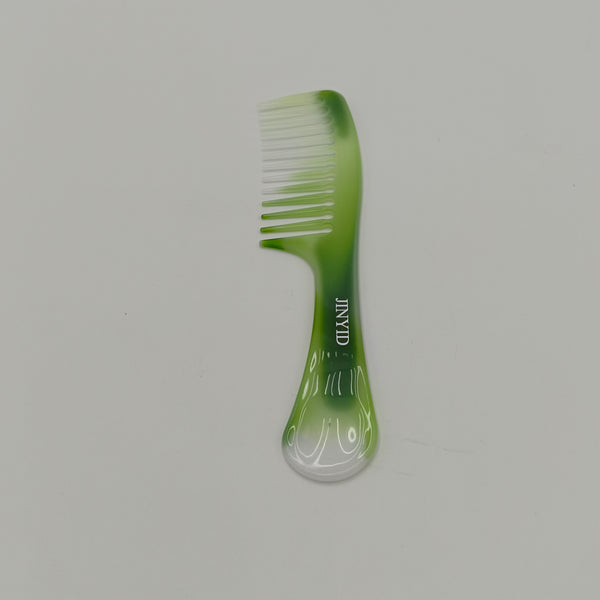 JINYID Combs for back-combing hair Wide-Tooth Hair Comb for All Hair Types, Green