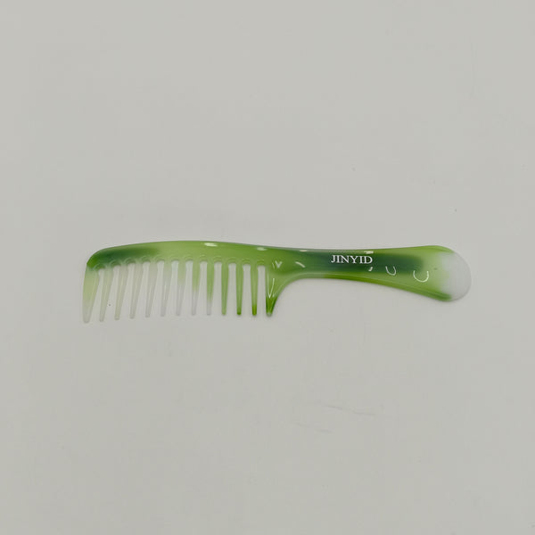 JINYID Combs for back-combing hair Wide-Tooth Hair Comb for All Hair Types, Green