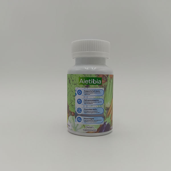Aietibia Dietary supplements Natural vegetable and fruit formula dietary supplement, 50 soft capsules