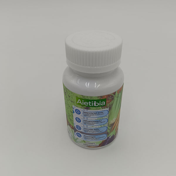 Aietibia Dietary supplements Natural vegetable and fruit formula dietary supplement, 50 soft capsules