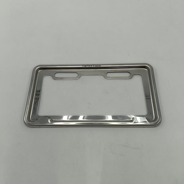 CarNewVision License plate holders Stainless Steel License Plate Frame, 20 x 11 cm