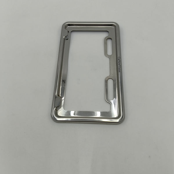 CarNewVision License plate holders Stainless Steel License Plate Frame, 20 x 11 cm
