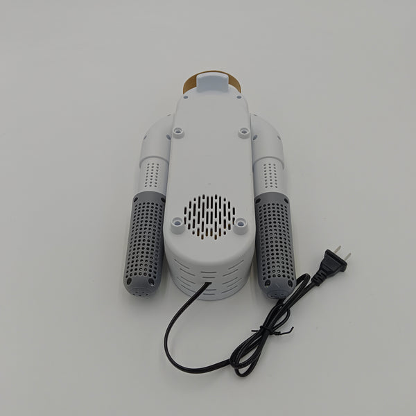 Abrilyka Electric shoe driers for household purposes Electric Shoe Dryer, Digital LED Display, Dual Heating Tubes, White