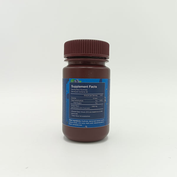 GASEBEAR Nutritional supplements in the form of gummies Blueberry-flavored sugar-free gummy nutritional supplement