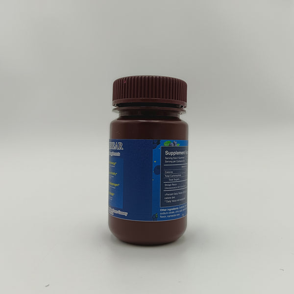 GASEBEAR Nutritional supplements in the form of gummies Blueberry-flavored sugar-free gummy nutritional supplement