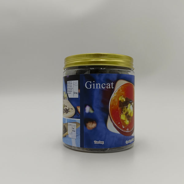 Gincat Tea bags High-quality triangular tea bags, natural tea leaves and flowers