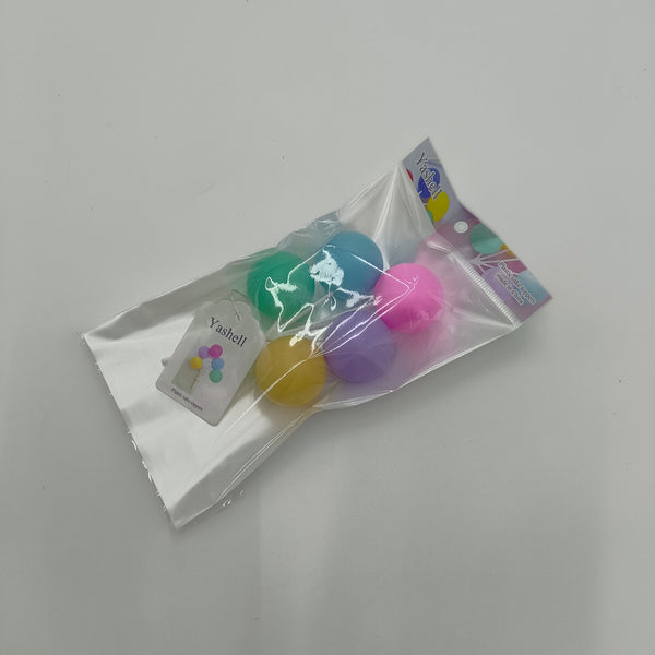 Yashell Plastic cake toppers Colorful Ball Cake Toppers, Plastic Party Dessert Decoration